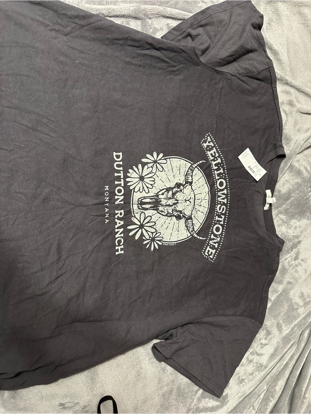 Maurices Black Dutton Ranch Graphic Tee